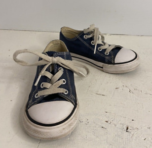 Converse All Star Infant/Toddler Sneaker/Tennis Shoes Blue and White Size 9