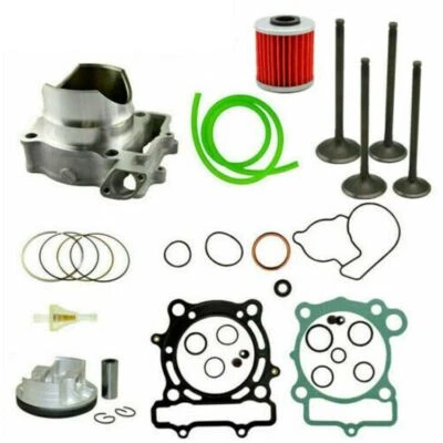 Kit de válvulas de junta de pistón de cilindro para Kawasaki KX250F 04-08 Suzuki RMZ250 04-06 Foto 1 de 4