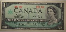 1967 Canada One Dollar Bill $1 - UNCIRCULATED 