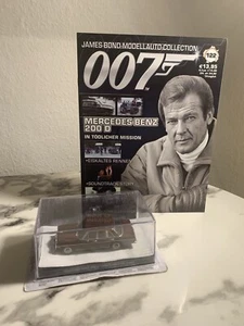 James Bond Modellauto-Collection Nr. 122 Mercedes Benz 200 D mit Heft NEU/OVP - Bild 1 von 6