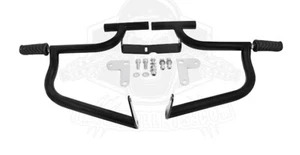 Black Engine Guard Highway Crash Bar fits Honda Shadow Spirit 750 2001-03 05-07 - Picture 1 of 4