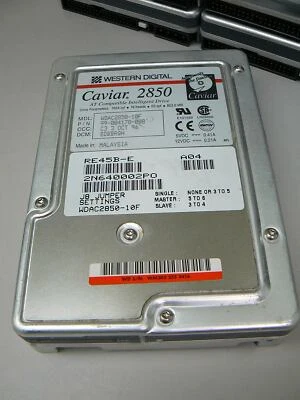 Western Digital Caviar 2850 Hard Drive.  853 Meg IDE. -  WDAC2850 - (( TESTED )) - Image 1 of 4