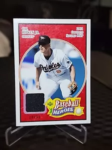 2005 UD Baseball Heroes Mem Ruby #11 CAL RIPKEN JR. #d 29/99 RARE - Picture 1 of 4