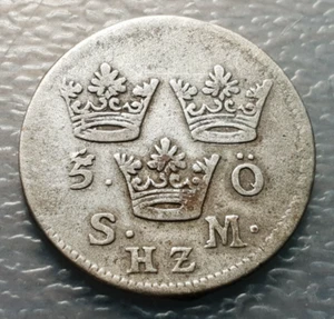 SUECIA SWEDEN CARL XII KARL XII  5 ORE 1704 ESCASA SCARCE - Bild 1 von 2