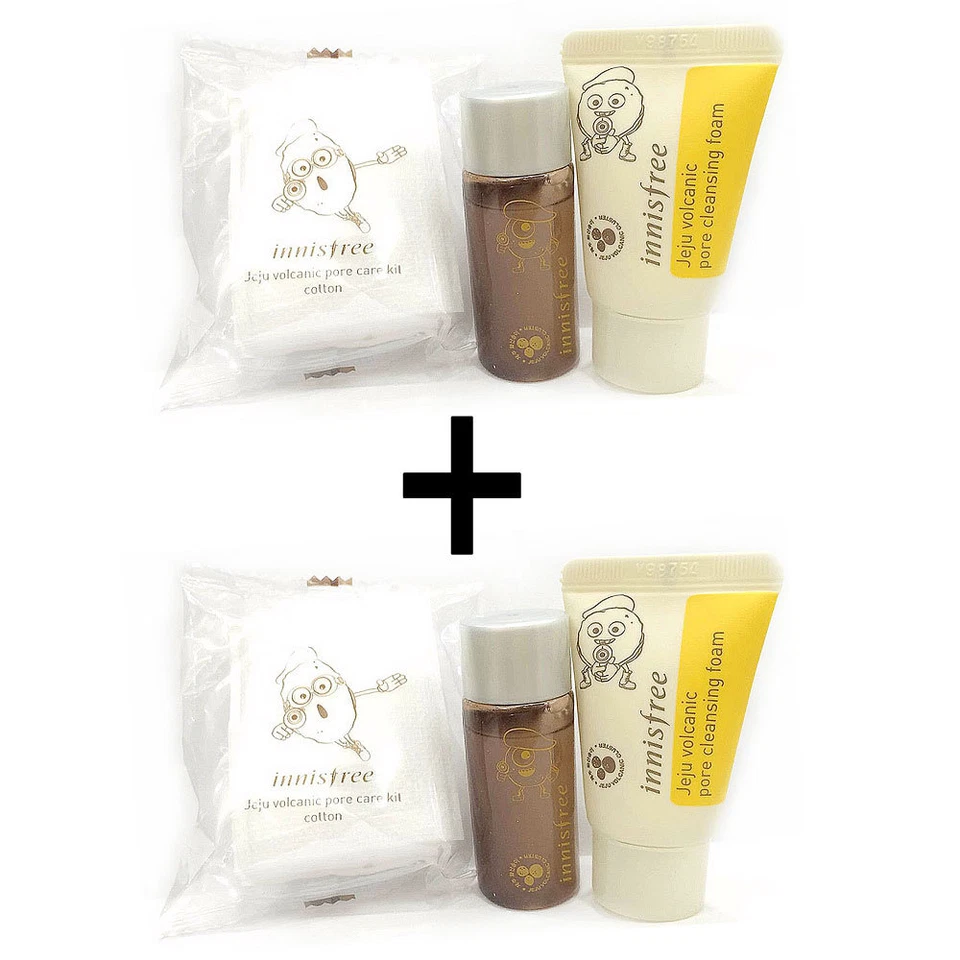 Innisfree Jeju Volcanic Pore Care Kit (3 Items) x 1 set or 2 set  - Image 1 of 4