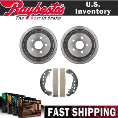 Kit trasero tambores de freno y zapatas de freno para Toyota Prius 2004-2008 - Raybestos Foto 1 de 4