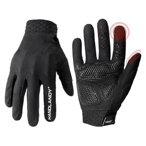 HANDLANDY Motorcycle Gloves for Men and Women, Breathable Motorbike Gloves - Foto 1 di 7