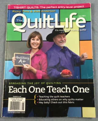 Easy T-shirt Memory Quilts*Labyrinth*Artisan Star Pattern*Quilt Life Magazine - Image 1 of 3