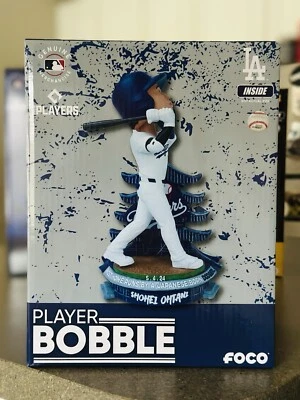 Shohei Ohtani LA Dodgers jonrones jugador nacido en Japón Bobblehead FOCO NUEVO EN CAJA Foto 1 de 4