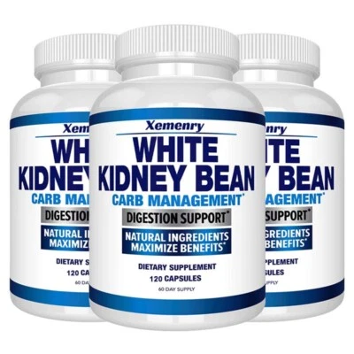 White Kidney Bean- Verdauungsunterstützung, Kohlenhydratblocker, Gewichtsverlust - Bild 1 von 4