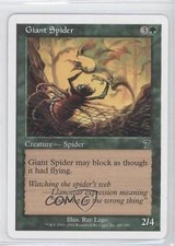 2001 Magic: The Gathering - Core Set: 7th Edition Giant Spider #249 0a0