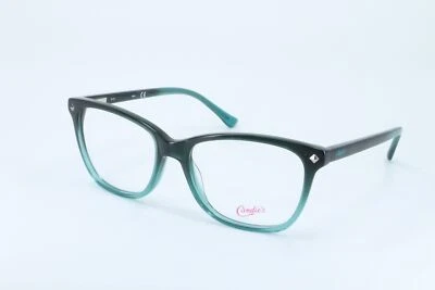 Monturas de anteojos Candie's CA0134 verde azulado cuadrado para mujer con borde completo 51-16-135 Foto 1 de 4