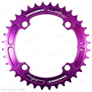 RaceFace Narrow-Wide 36T x 104mm Single Chainring 9/10/11-Speed Ring MTB Purple - Picture 1 of 4