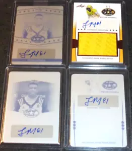 (24) 2013 LEAF STEVEN MITCHELL AUTO #D 1/1 JERSEY PATCH METAL SIGNED #/5 USC LOT - Picture 1 of 5