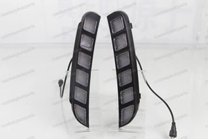Luz de conducción diurna LED DRL faro antiniebla w / señal para Ford Explorer 2016-2017 - Imagen 1 de 6