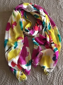 NWOT The Limited Women's Floral Multicolor Printed Scarf. - Picture 1 of 3