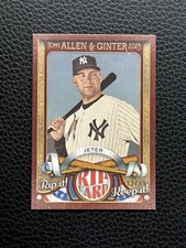 2023 Topps Allen & Ginter Derek Jeter Yankees HOF A&G Rip Card #/99