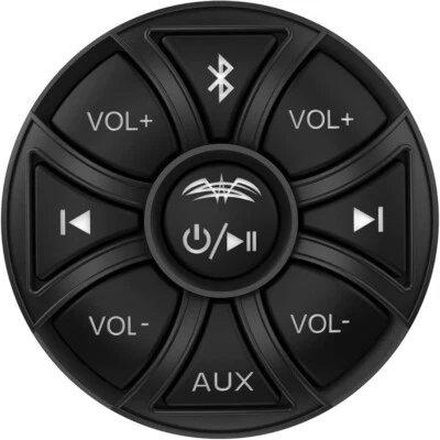 Wet Sounds WWX-DZ-BT Dual-Zone Bluetooth Audio Receiver and Controller - Image 1 of 3