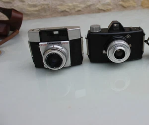 Konvolut 2 alte Kameras AGFA CLICK 1 + FEX RUBI FEX 127 - Deko oder Teile - Bild 1 von 5
