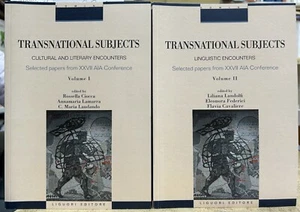 (Letteratura) TRANSNATIONAL SUBJETCS - 2 VOLUMI - I EDIZIONE - Liguori 2017 - Imagen 1 de 1