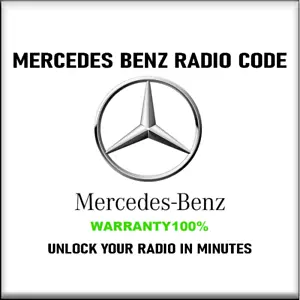 MERCEDES RADIO CODES UNLOCK STEREO ALPINE MF2199 AL2199 BECKER 7 PINCODE SERVICE - Bild 1 von 3