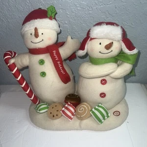 Hallmark Snowman And Snow women  Singing And Dancing (Works Well). - Picture 1 of 6
