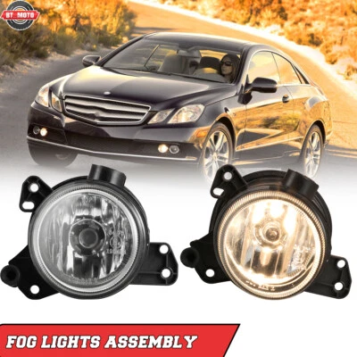 For 2011-2014 Mercedes-Benz GL350 GL450 GL500 GL550 Fog Lights Bumper Lamp Pair - Image 1 of 4