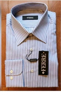 FERRE Brand New Shirt. Size 16.5 - Picture 1 of 8