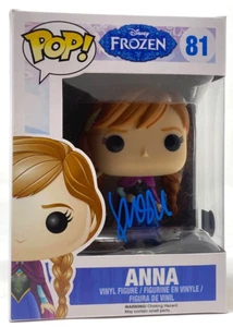 Kristen Bell Signed Funko Pop Frozen Anna #81 Disney Autograph Beckett COA - Picture 1 of 6