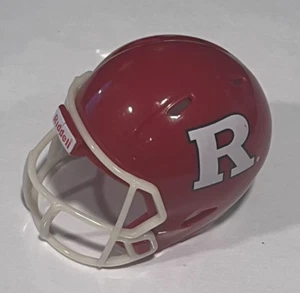 Casco da calcio professionale tascabile Riddell Rutgers Scarlet Knights stile SPEED - Foto 1 di 1