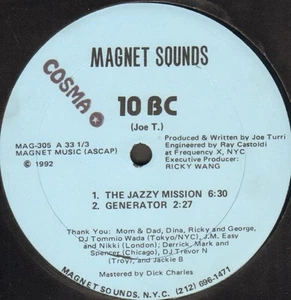 10 BC – The Jazzy Mission - Magnet Klingt - USA - MAG-305 - 1992 - Bild 1 von 2