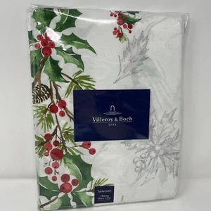 Villeroy & Boch Tovaglia Perfect Holly Doppio Bordo Vacanze di Natale 60x120" - Foto 1 di 6