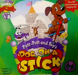 Putt Putt Peps Dog on a Stick Pogo Stick Win 95 Mac PC CD-ROM DISC ONLY #R376 - Picture 1 of 1