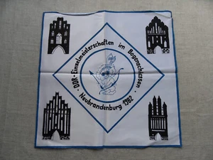 GDR cloth - individual championships in archery - Neubrandenburg 1982 - Picture 1 of 2