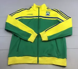 Adidas Brazil Multicolor Soccer Jacket Men’s Size Large - Picture 1 of 14