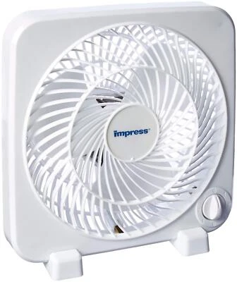 9-Inch 3-Speed Box Fan IM-719BX - Image 1 of 2