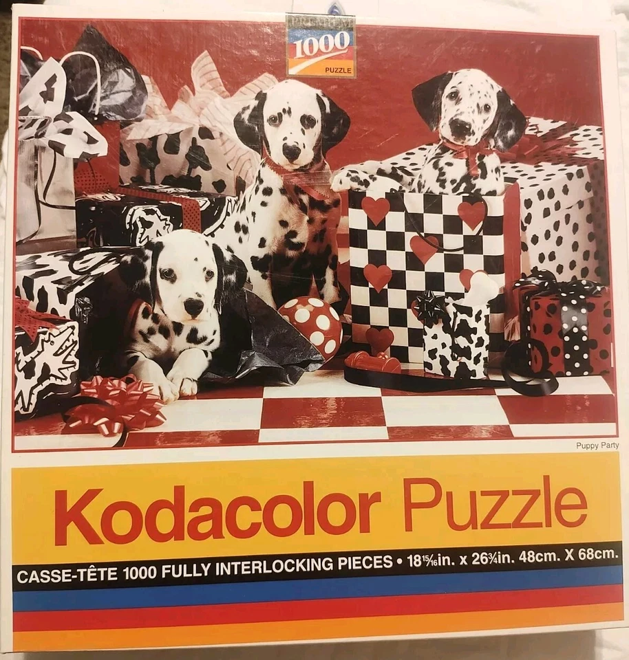 Kodacolor RoseArt 1000 PC Puzzle No.44444 Toy Shelf 1994