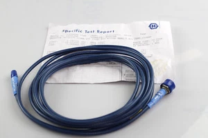 Huber Suhner 2m Cable Sucoflex 100/104E 0-18GHZ Coax TNC To SMA - Imagen 1 de 5