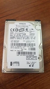 HITACHI HTS721060G9AT00 GST Travelstar 7K100 60GB 7200 RPM 8MB HARD DRIVE - Picture 1 of 2