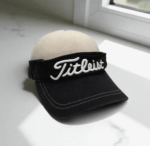 Gorra Titleist Footjoy FJ Visera Gorra Pro V1 Ajustable Negra Denim OSFA Golf Master - Imagen 1 de 8