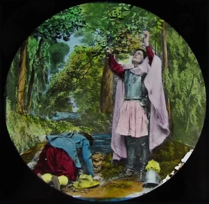 Glass Magic Lantern Slide PILGRIMS PROGRESS NO29 C1890 PHOTO JOHN BUNYAN STORY - Picture 1 of 2