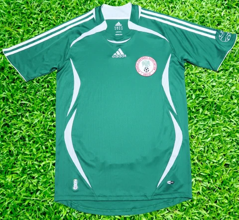 Nigeria Soccer Jersey Football Shirt 100% Original Size S 2006/2007 Home Cover