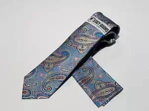 Corbata y pañuelo estampados Stacy Adams SA9500#6 - Imagen 1 de 1