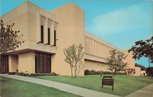Fort Worth TX Annie Richardson Bass Bldg Texas Christian University Postal de Colección - Imagen 1 de 2