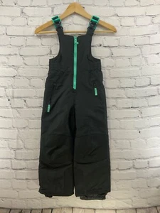 Champion Ski Pants Bibs Snow Winter Girls Boys Unisex Black Sz XS 4-5 - Picture 1 of 6