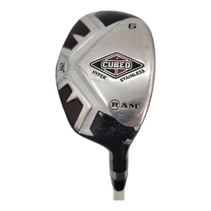 Ram Cubed Hyper Stainless 28° 6 Hybrid Mens RH Graphite Shaft 38.5" - Picture 1 of 6