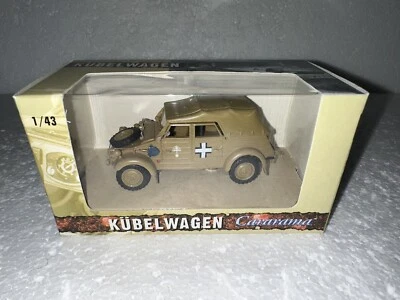 Cararama, escala 1/43, Volkswagen Kubelwagen, tipo 82 cerrado, artículo #951D Foto 1 de 4