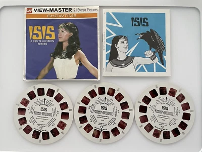 Carretes VIEW-MASTER de colección con funda y folleto 1976 ISIS Foto 1 de 4