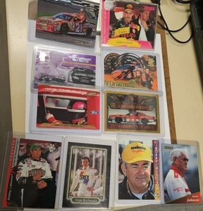 Nascar Trading Cards Lot Of 10 Allison, Labonte, K. Earnhardt,  Waltrip Gordon  - Picture 1 of 21