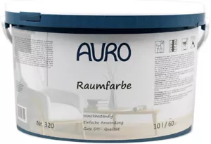 AURO Raumfarbe - Nr. 320 10 Liter Wandfarbe weiß für den Innenbereich - Bild 1 von 1